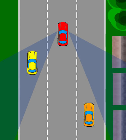 Lái xe an toàn – Tránh lọt vào điểm mù và điểm chết